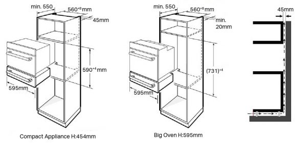 Montpellier Warming Drawer WD14BK 4