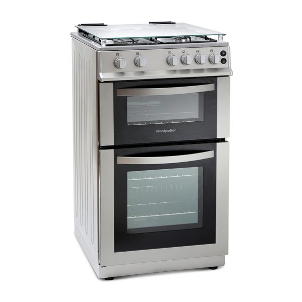 Montpellier MDG500LS 50cm Gas Double Oven