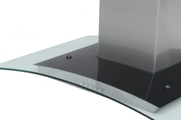 Montpellier MHG600X Glass Chimney Hood 2