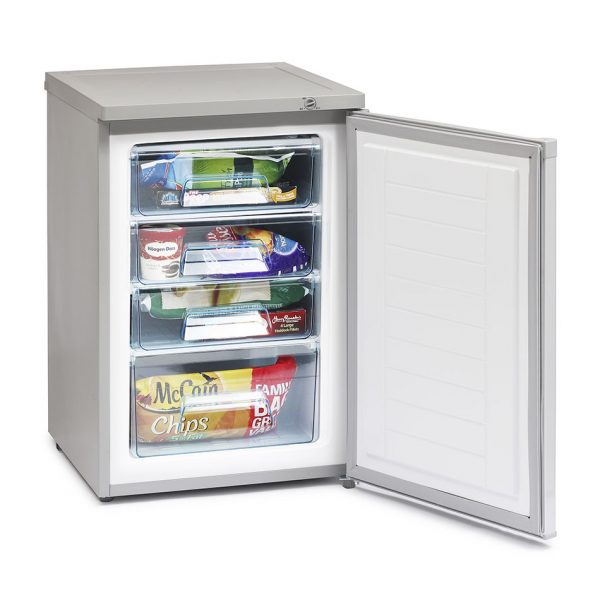 IceKing RHZ552S.E Silver Under Counter Freezer 2