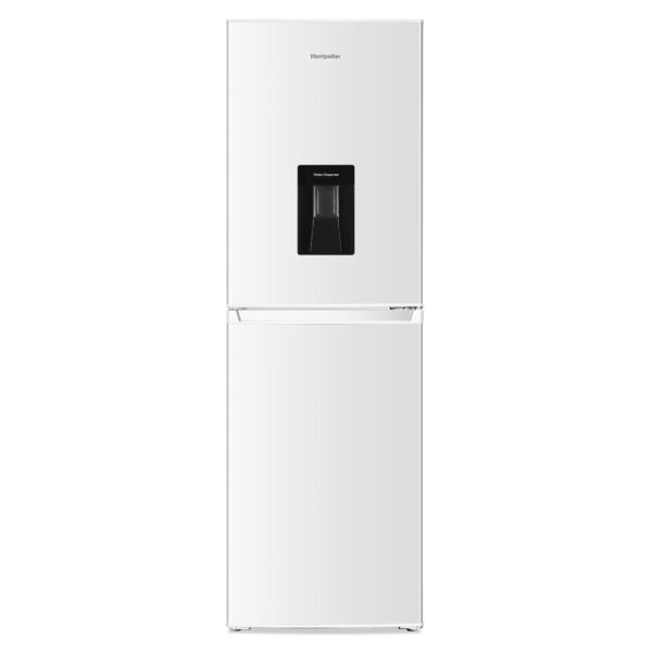 Montpellier MS175DW 50/50 Static Fridge Freezer with Water Dispenser in White 1