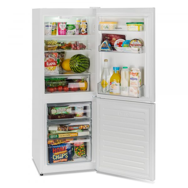 Montpellier MFF155EW 50/50 Frost Free Fridge Freezer in White 3