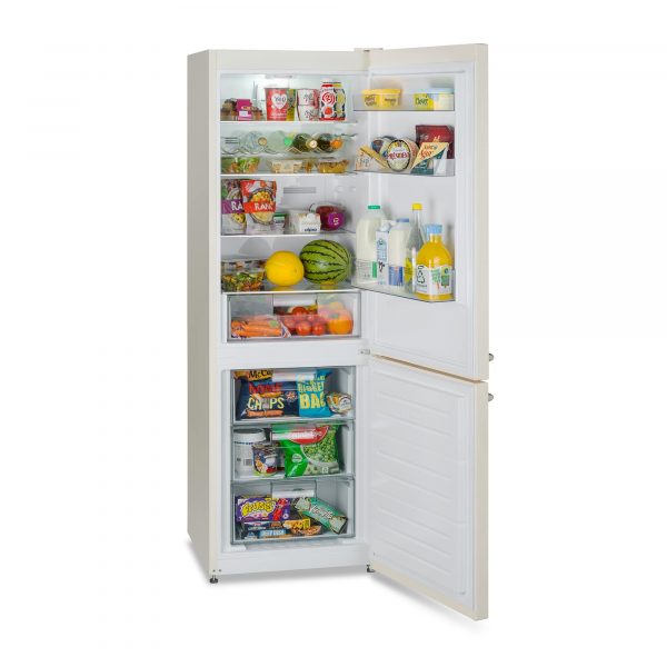 Montpellier MAB386C Retro Total No Frost Fridge Freezer in Cream 2