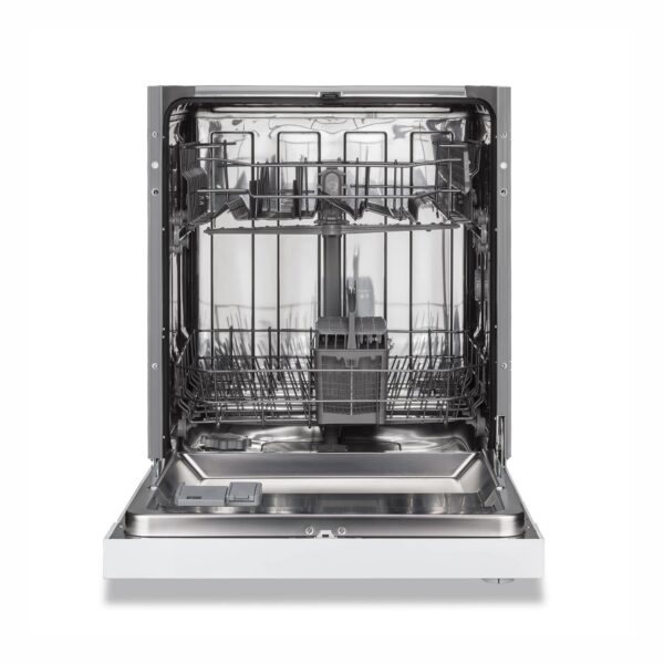 Montpellier MDI655X Full Size 60cm Semi Integrated Dishwasher in Stainless Steel 2