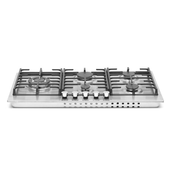 Montpellier MGH90CX 86cm Stainless Steel Gas Hob 2