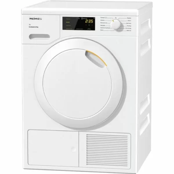 Miele TCB140WP 7kg Freestanding Condenser Heat Pump Tumble Dryer - Lotus white 1