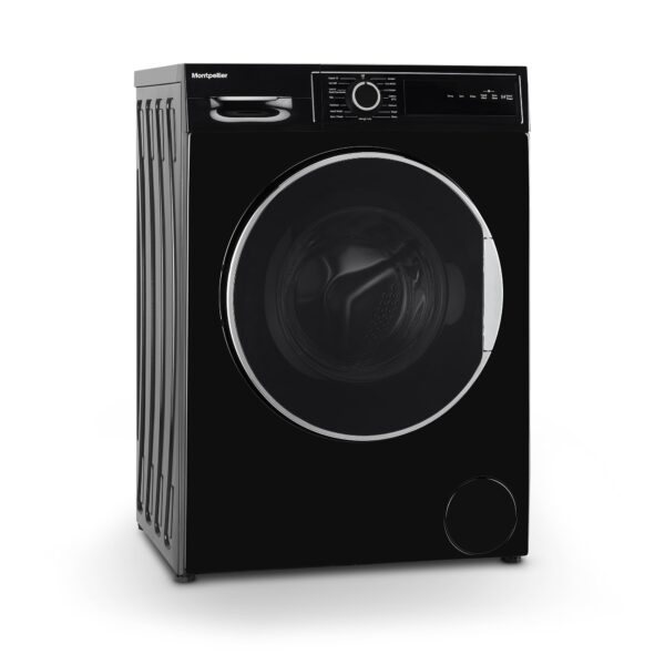 Montpellier MWM814BLK 8kg Washing Machine in Black 1