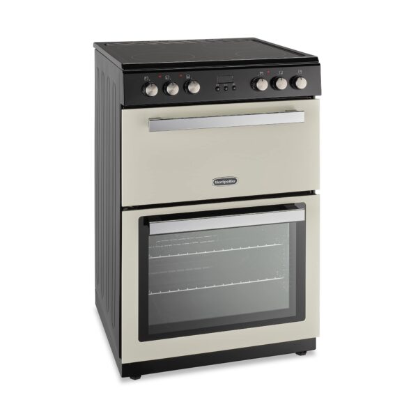 Montpellier MMRC60FC 60cm Ceramic Mini Range Cooker in Cream 1