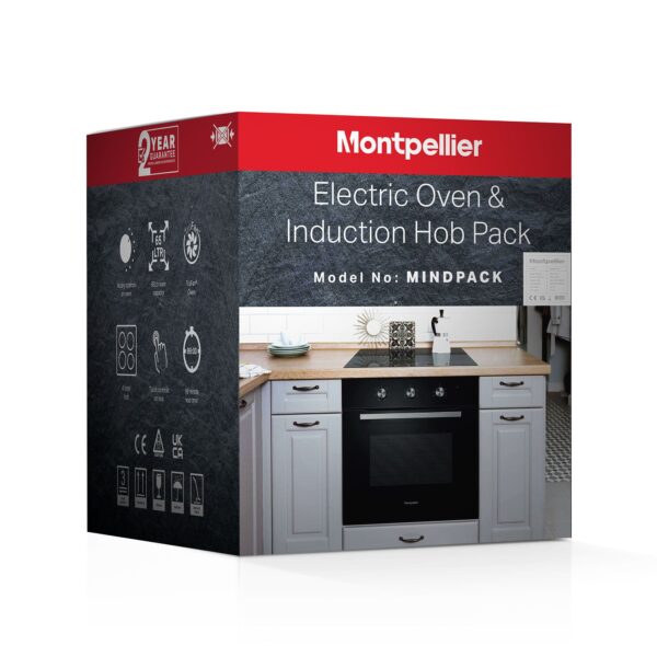 Montpellier MINDPACK Integrated Oven & Induction Hob Pack 1