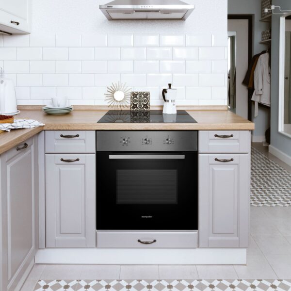 Montpellier MCERPACK Integrated Oven & Ceramic Hob Pack 4