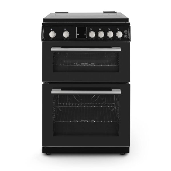 Montpellier MDOG60LK 60cm Double Gas Cooker in Black 1