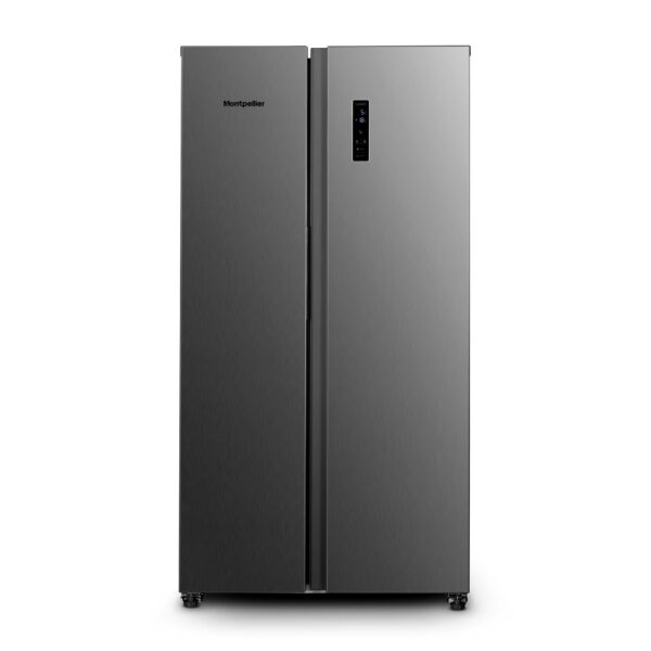 Montpellier MSBS442X American Style Side by Side Fridge Freezer in Inox 1