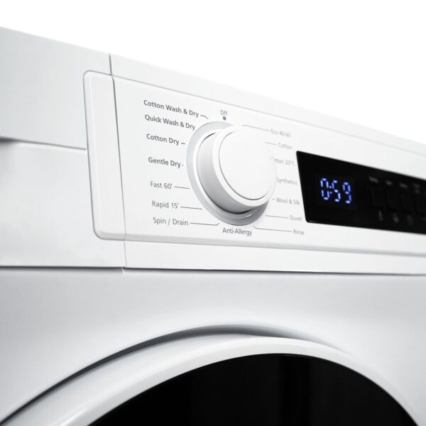 Montpellier MWD8514W 8Kg/5Kg 1400spin Washer Dryer in White 3