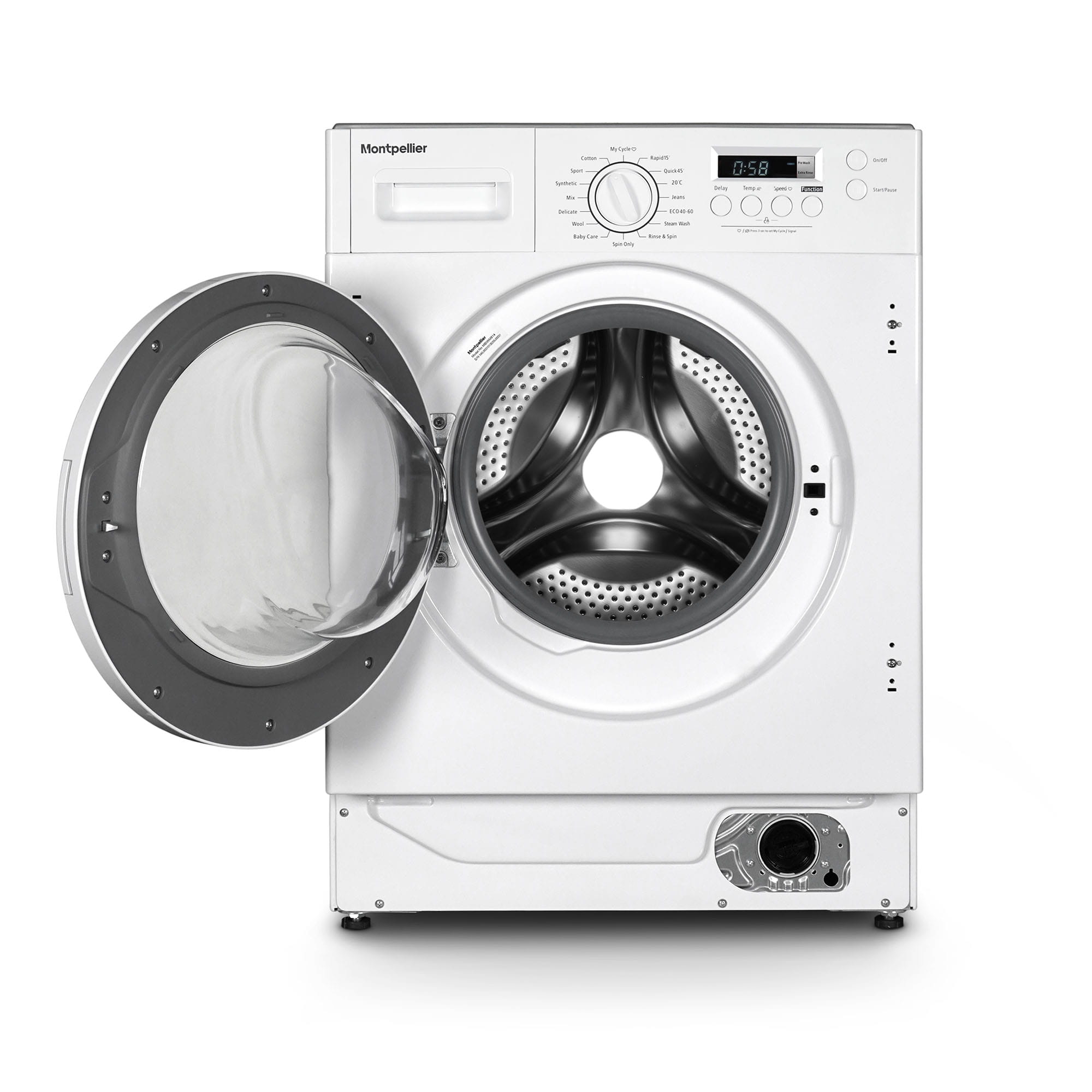 Montpellier MBIWM814 8Kg Integrated Washing Machine 2 Montpellier MBIWM814 8Kg Integrated Washing Machine - Image 2