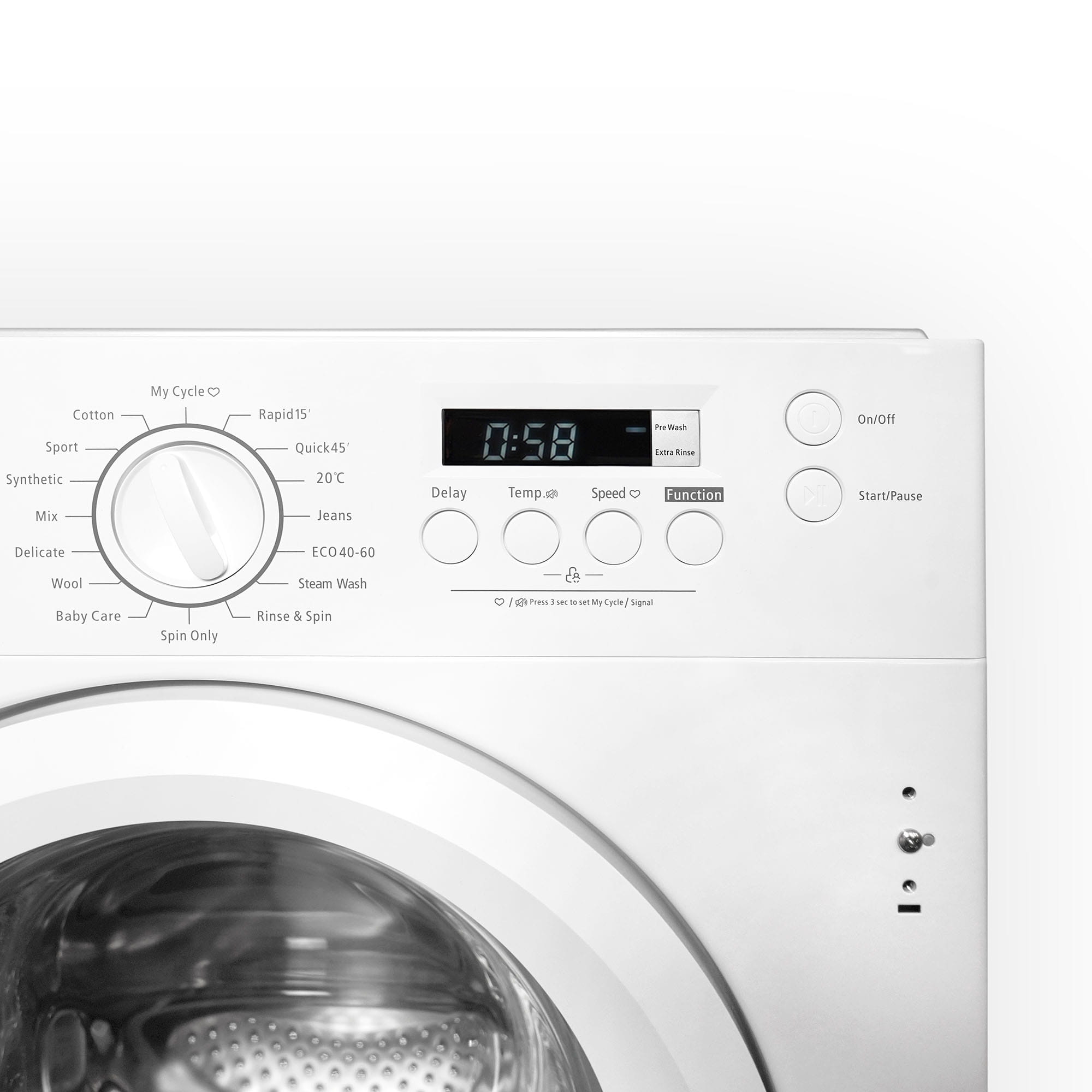 Montpellier MBIWM814 8Kg Integrated Washing Machine 3 Montpellier MBIWM814 8Kg Integrated Washing Machine - Image 3