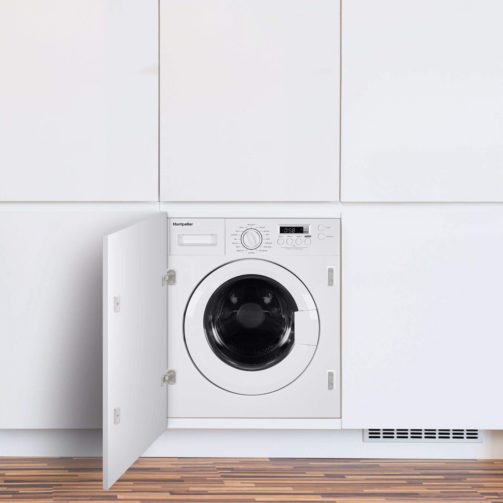 Montpellier MBIWM814 8Kg Integrated Washing Machine 5 Montpellier MBIWM814 8Kg Integrated Washing Machine - Image 5