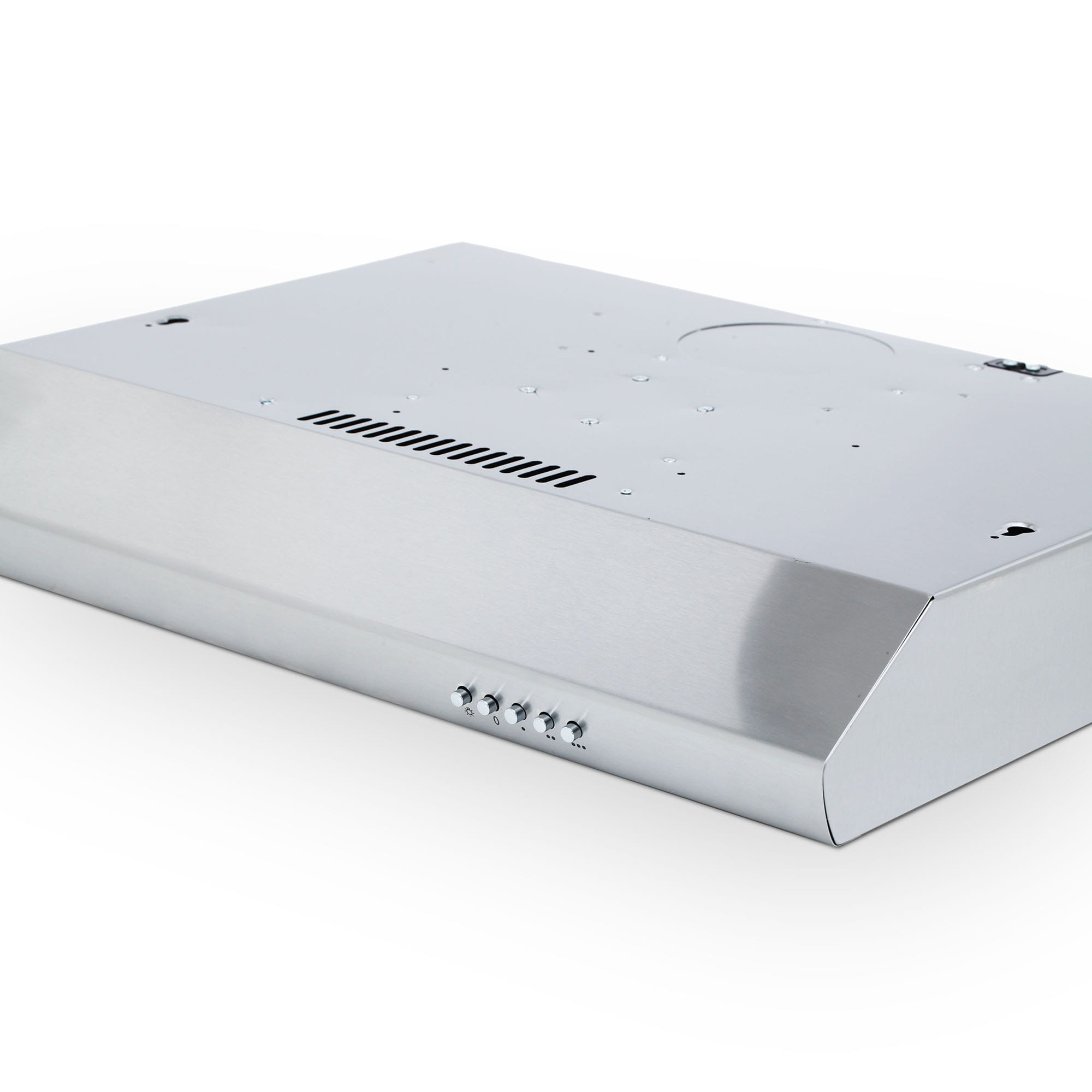 Montpellier MCV60X 60cm Visor Hood in Stainless Steel 2 Montpellier MCV60X 60cm Visor Hood in Stainless Steel - Image 2