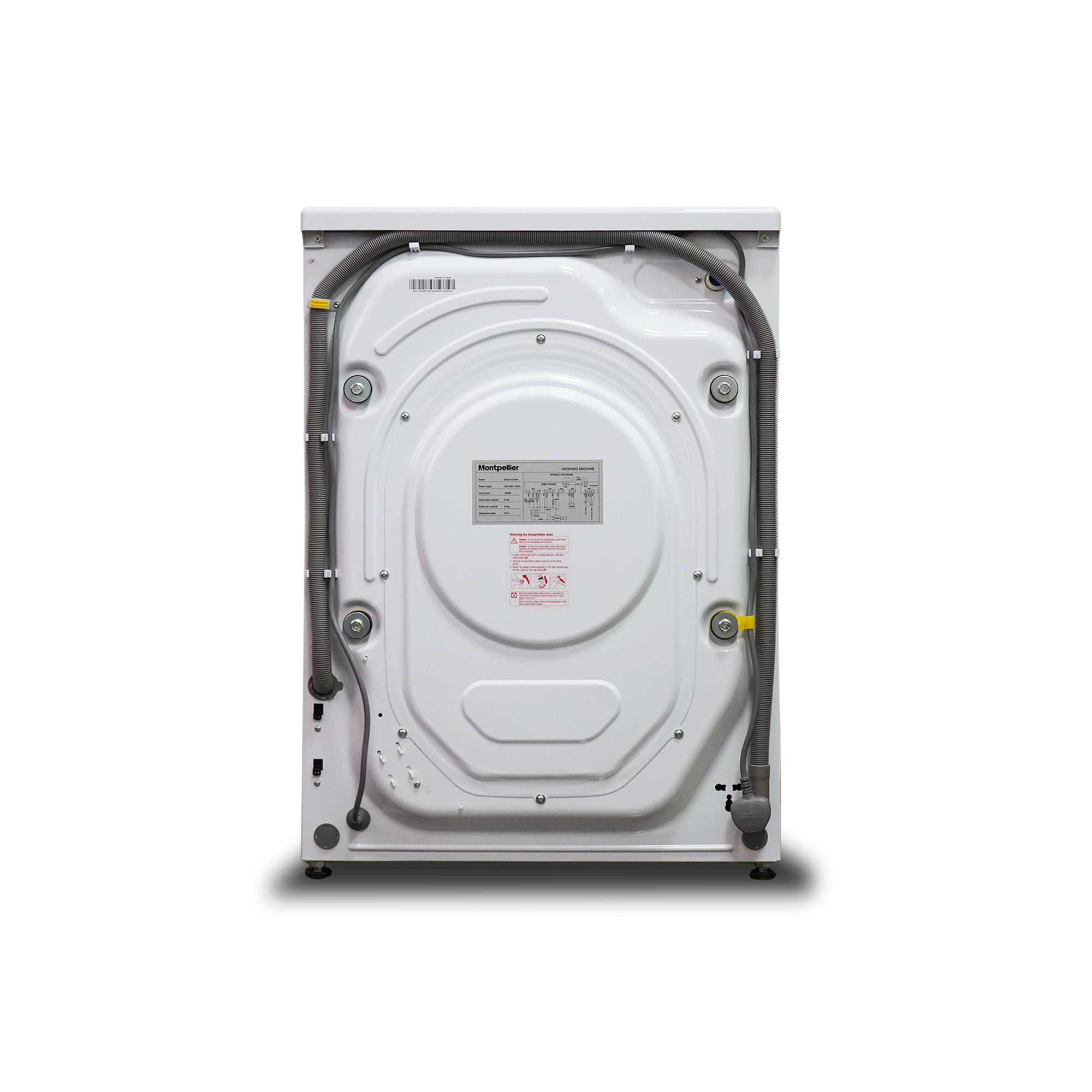 Montpellier MDA812CWM 8Kg 1200rpm Washing Machine in White 3 Montpellier MDA812CWM 8Kg 1200rpm Washing Machine in White - Image 3