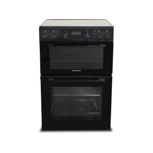 Montpellier MDAFCD60FK 60cm Ceramic Double Cooker in Black