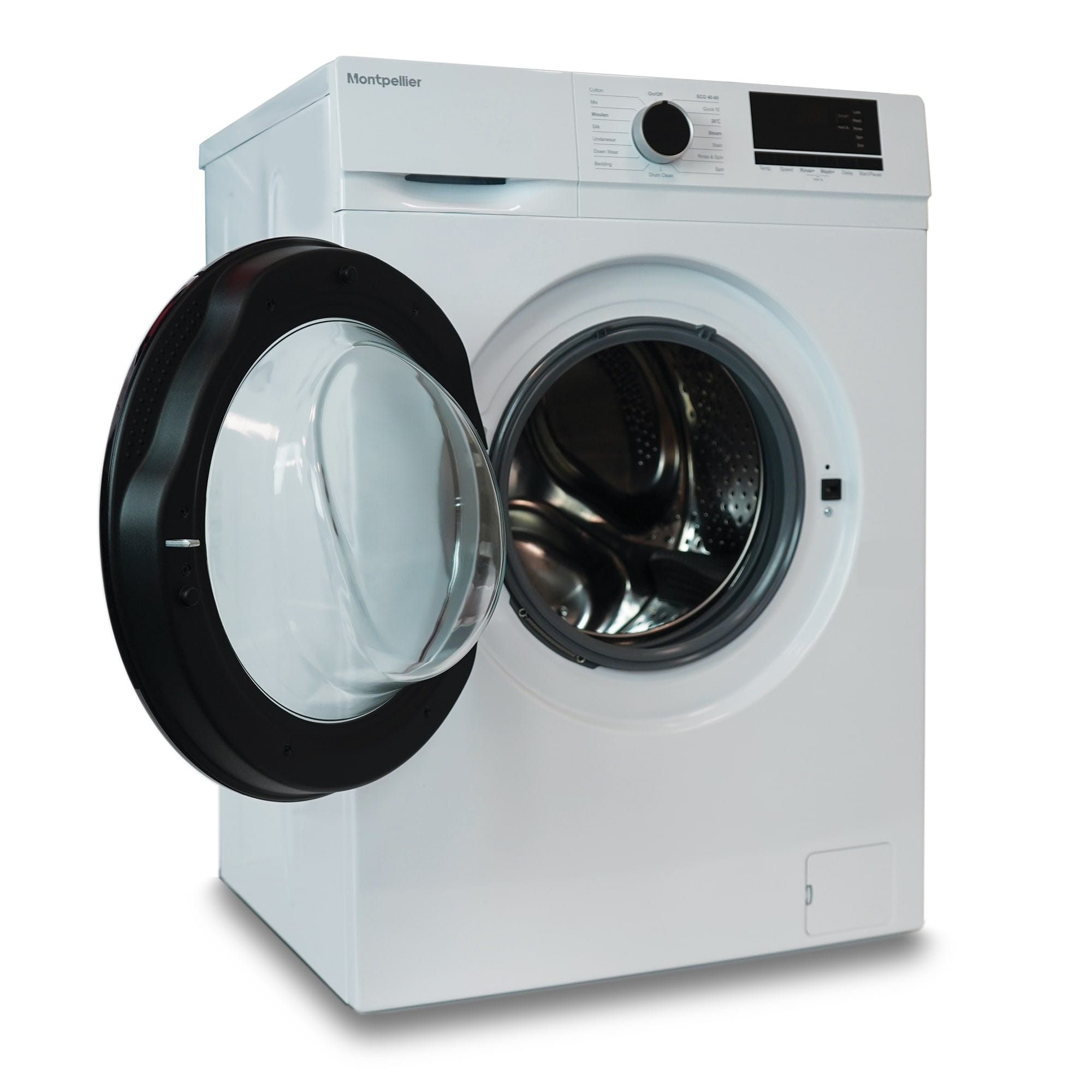 Montpellier MDAWM1014W 10kg 1400rpm Washing Machine in White 2 Montpellier MDAWM1014W 10kg 1400rpm Washing Machine in White - Image 2