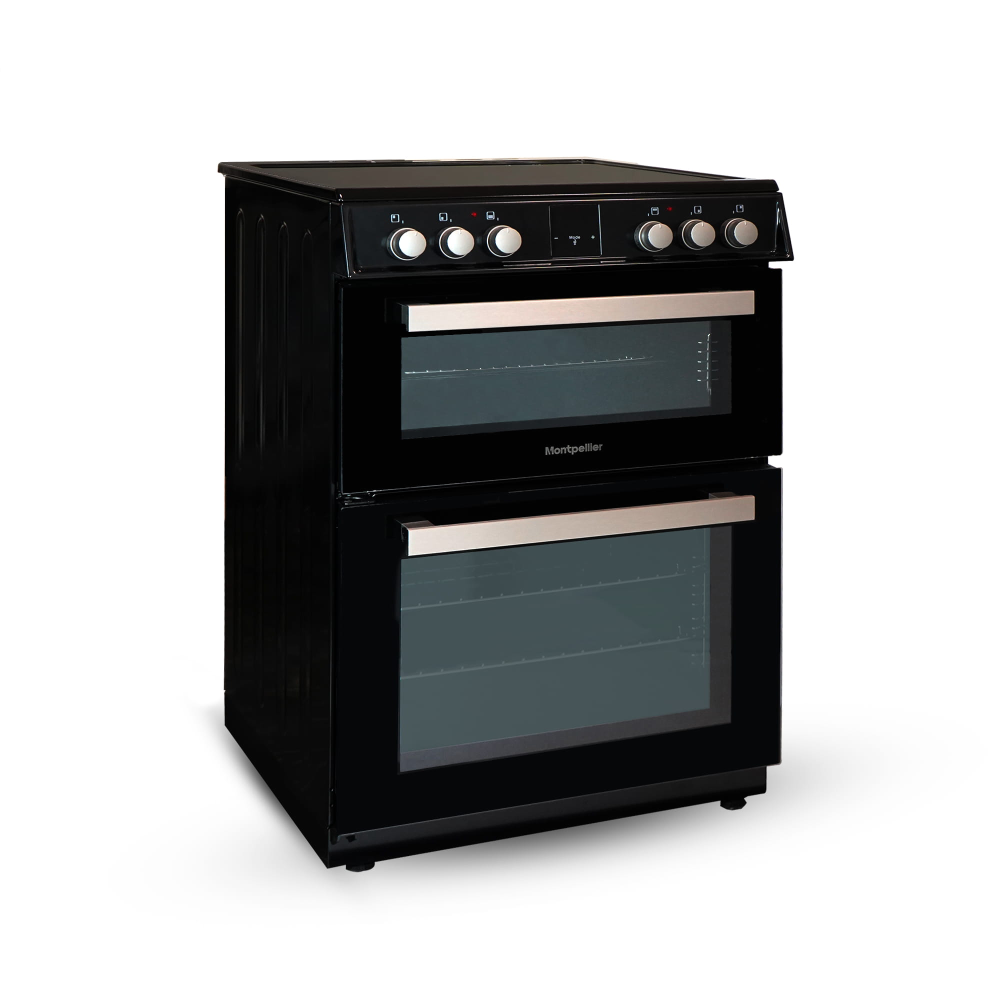 Montpellier MDOI60FK 60cm Induction Double Cooker in Black 1 Montpellier MDOI60FK 60cm Induction Double Cooker in Black