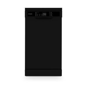Montpellier MDWD1064B 45cm Freestanding Slimline Dishwasher in Black