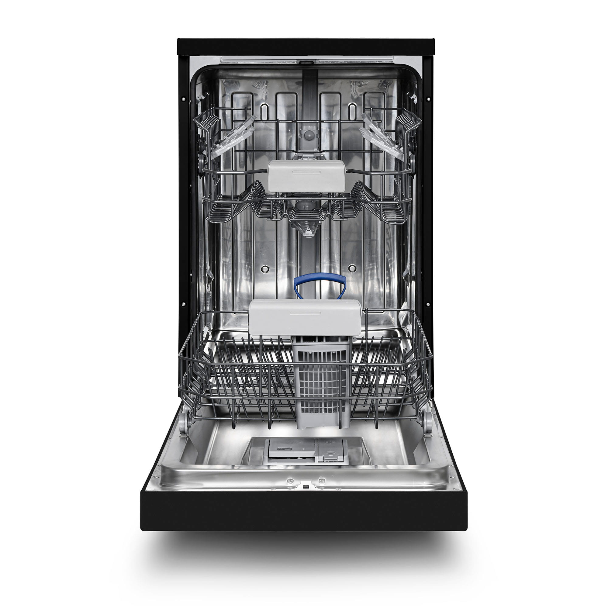 Montpellier MDWD1064B 45cm Freestanding Slimline Dishwasher in Black 2 Montpellier MDWD1064B 45cm Freestanding Slimline Dishwasher in Black - Image 2