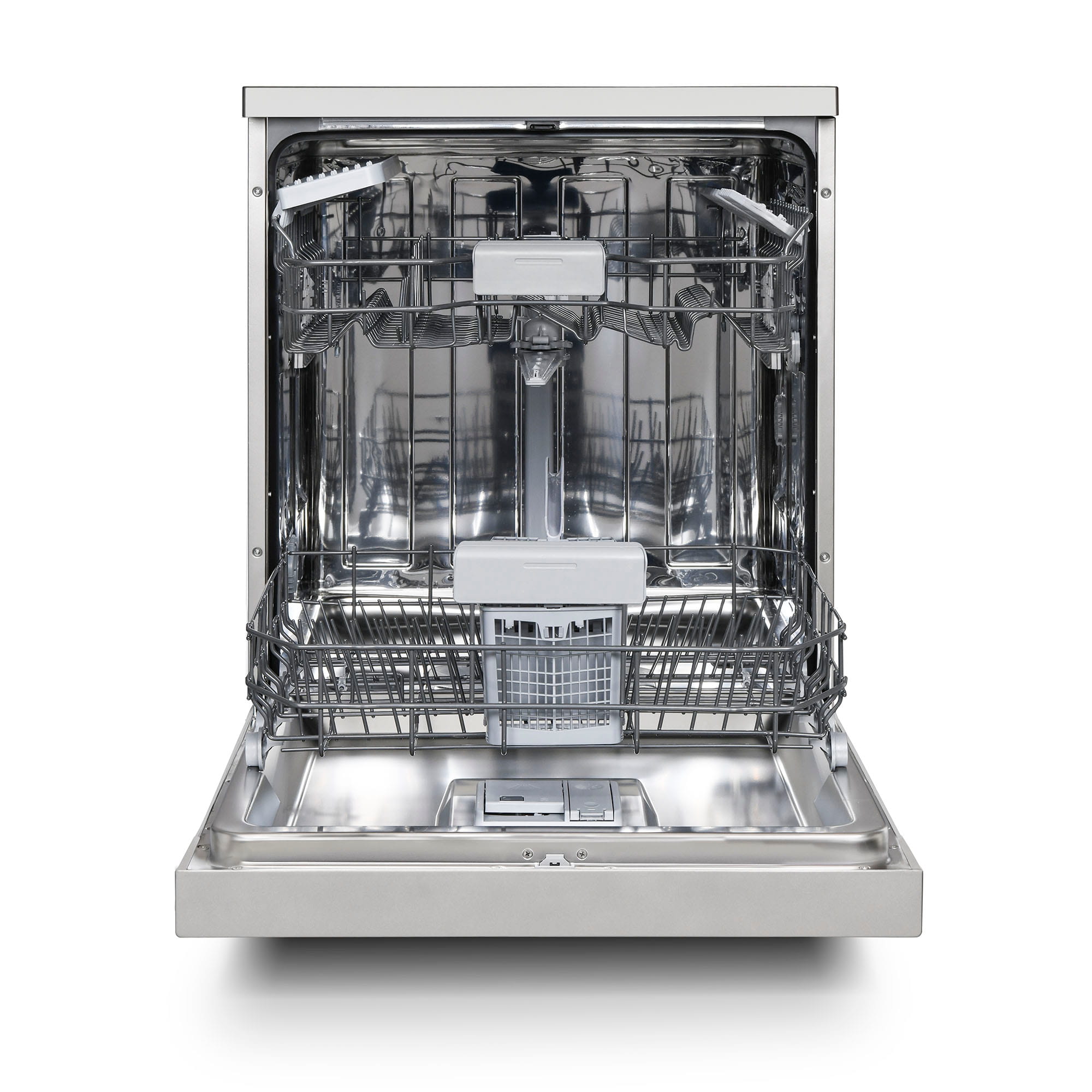 Montpellier MDWD1464W 60cm Freestanding Dishwasher in Silver 2 Montpellier MDWD1464W 60cm Freestanding Dishwasher in Silver - Image 2
