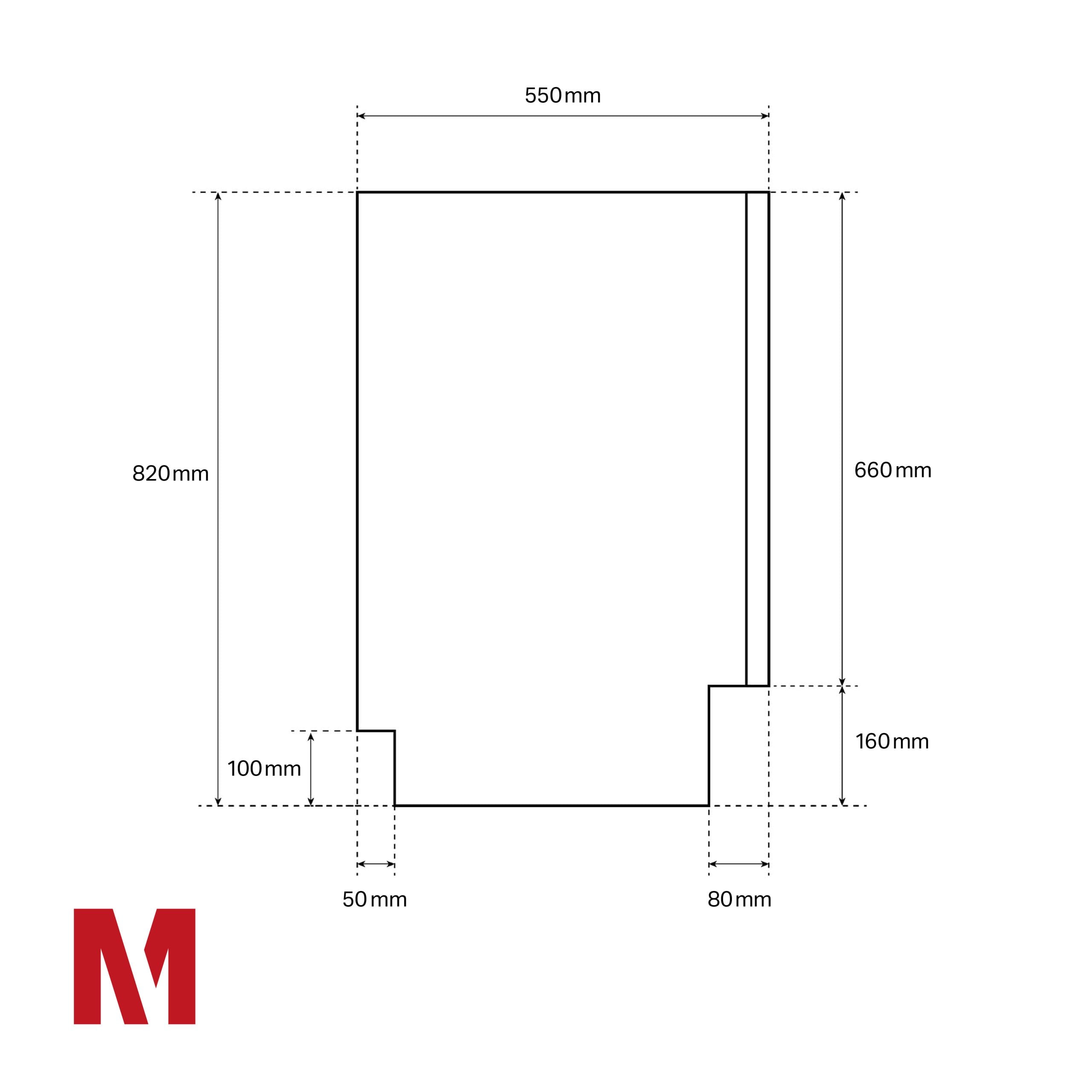 Montpellier MDWBID4553 Slimline 45cm Integrated Dishwasher 4 Montpellier MDWBID4553 Slimline 45cm Integrated Dishwasher - Image 4